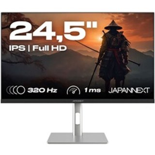 Écran PC gaming Japannext JN-IPS245G320F-HSP 24,5" 320 Hz Full HD Argent et Noir