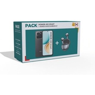 Honor Pack 400 Smart 4G 128 Go Velvet Black + Choice Earbuds S7 gris