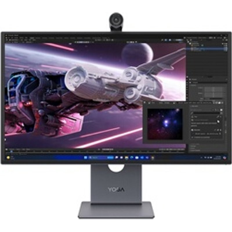 Écran PC Lenovo Yoga Pro 27UD-10 27" 4K UHD Noir éclipse