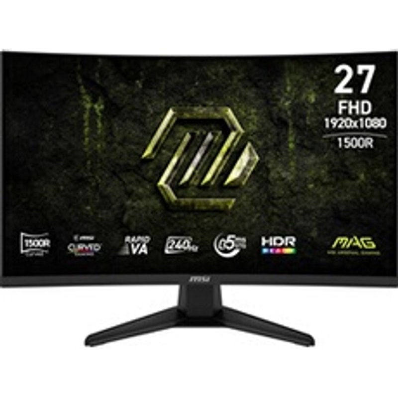 Écran PC gaming MSI MAG 275CF X24 27" Incurvé 240 Hz Full HD