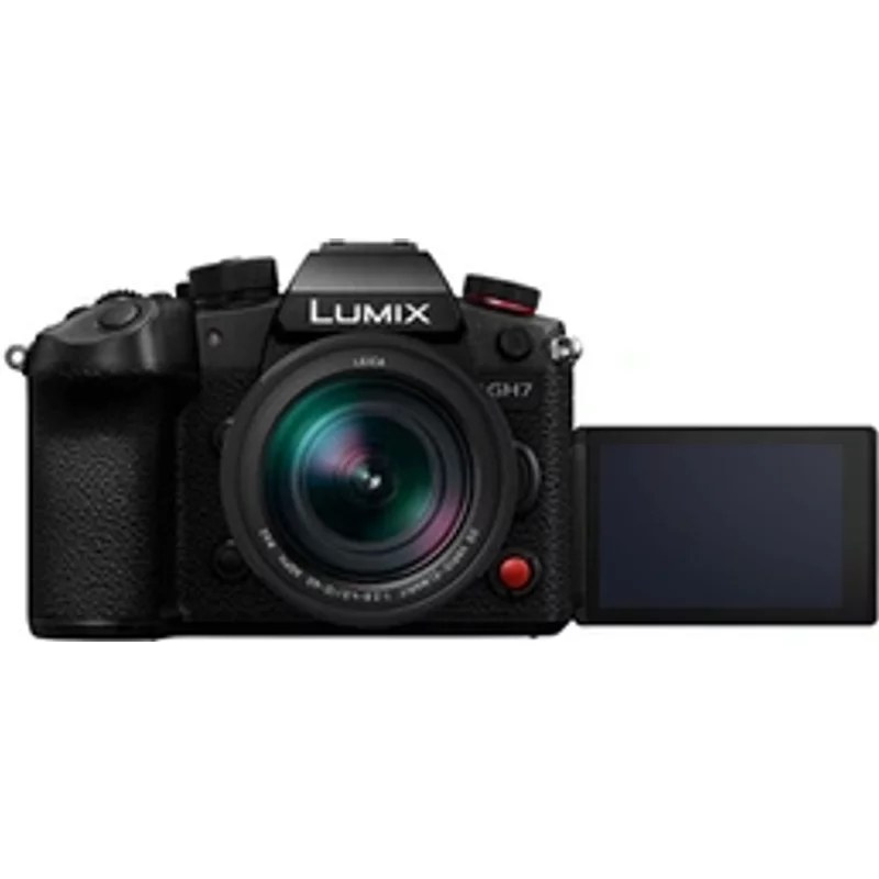 Panasonic Appareil photo hybride Lumix GH7 Noir + 12-60 mm f/2.8-22 Leica