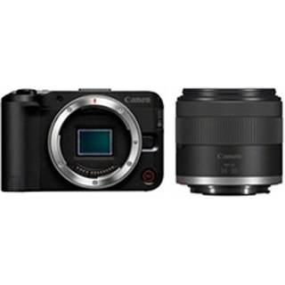 Appareil photo hybride Canon EOS R50 V Noir+ Objectif zoom RF-S 14-30 mm F4-6.3 IS STM PZ