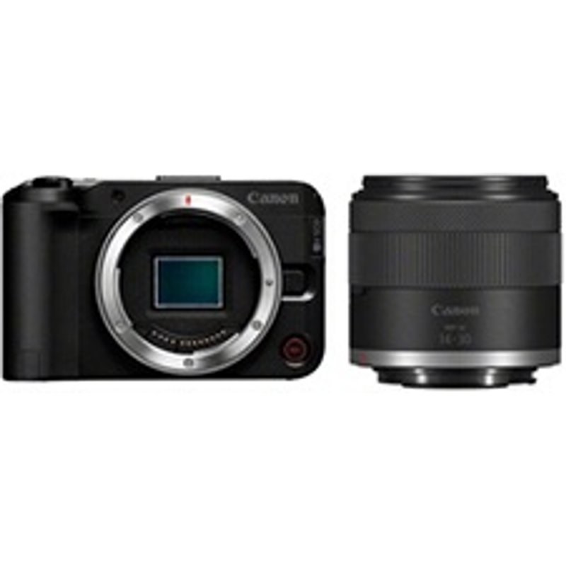 Appareil photo hybride Canon EOS R50 V Noir+ Objectif zoom RF-S 14-30 mm F4-6.3 IS STM PZ