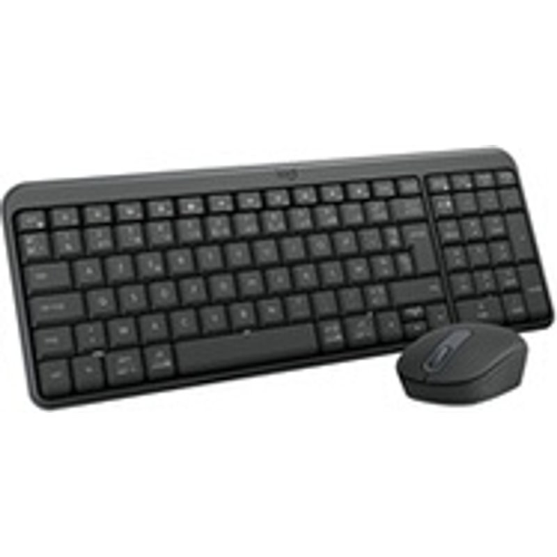 Logitech MK250 sans fil Bluetooth, sans fil compact, ambidextre, construction durable - Windows/macOS
