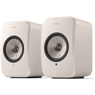 Enceintes connectées Hi-Fi KEF LSX 2 LT Blanc Galet vendues par paire