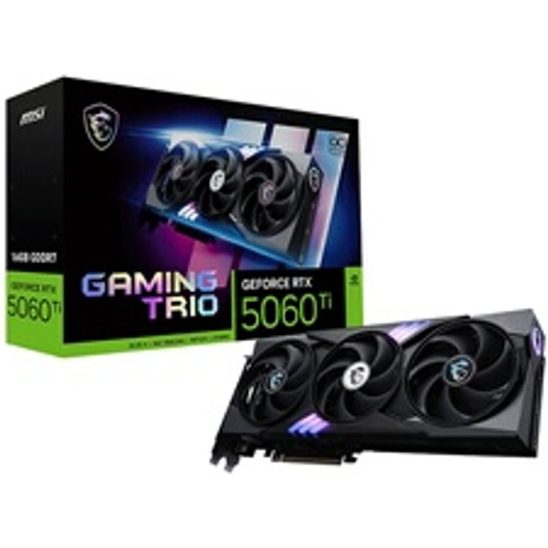 Carte graphique MSI NVIDIA GeForce RTX 5060 TI 8G GAMING TRIO OC