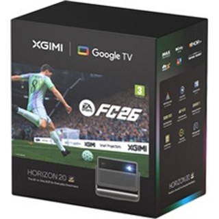 Pack Vidéoprojecteur Xgimi Edition spéciale Horizon 20 Max Grands Matchs Gris et Noir + Jeu EA