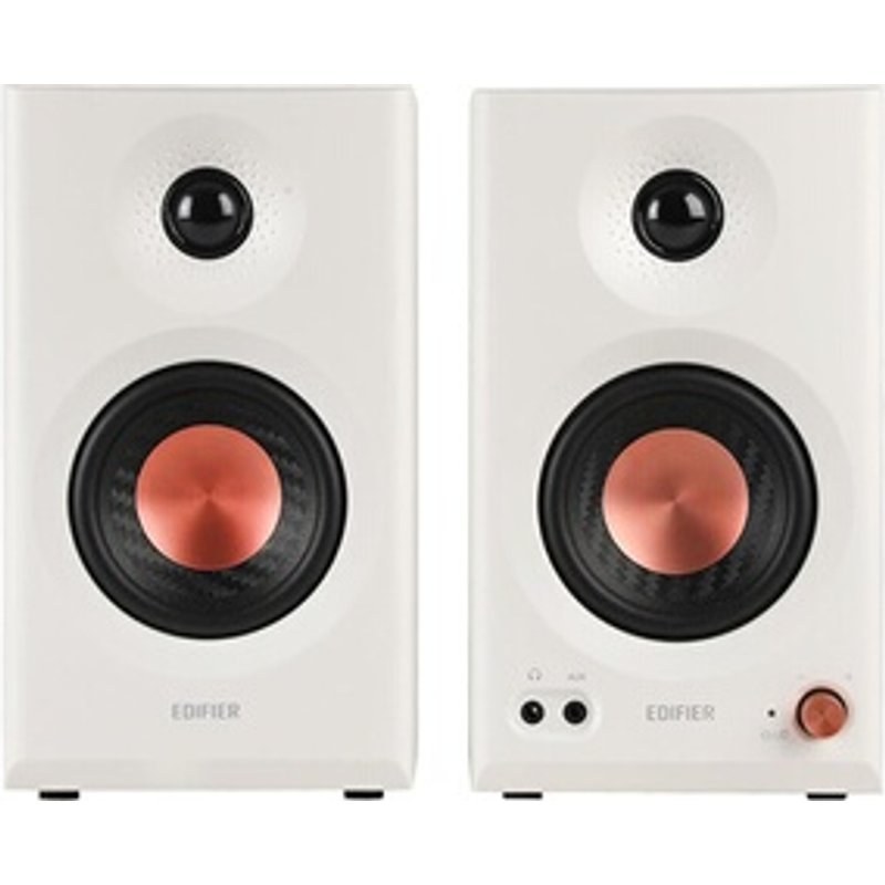 Enceintes connectées Hi-Fi Edifier MR3 Blanc vendues par paire