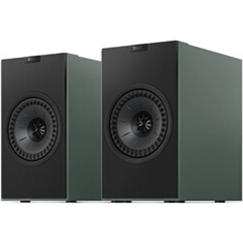 Enceintes connectées Hi-Fi KEF Coda W Moss Green vendues par paire