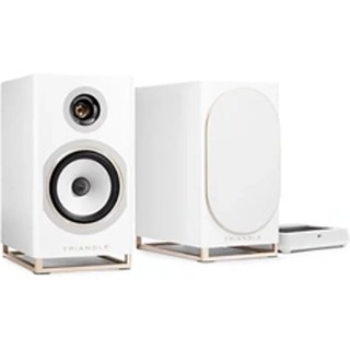 Enceintes connectées Hi-Fi Triangle Capella 2 Blanc vendues à la paire