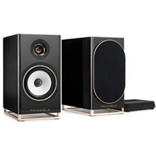 Enceintes connectées Hi-Fi Triangle Capella 2 Noir Sidéral vendues à la paire