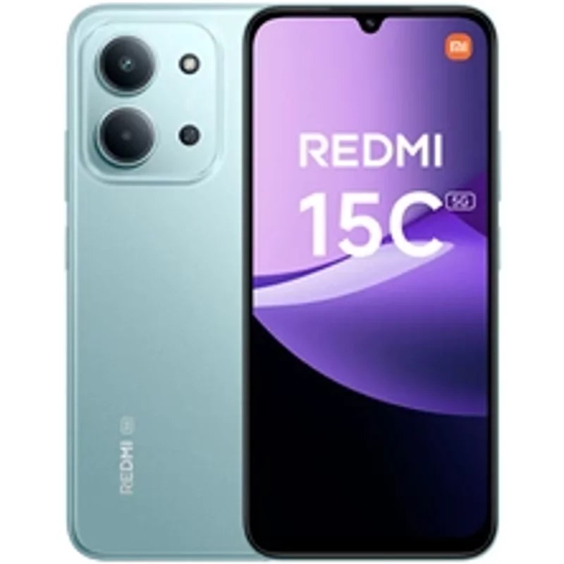 Smartphone Xiaomi Redmi 15C 6,9” 5G Double nano SIM 256 Go Mint Green