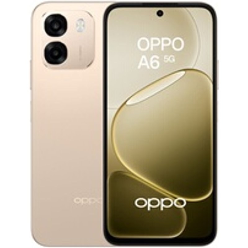 Smartphone Oppo A6 6,75" 5G Double Nano SIM 256 Go Or Aurore