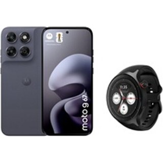 Pack Smartphone Motorola G67 6,78" 5G Double SIM 256 Go Gris Arctic Seal + Watch Noir