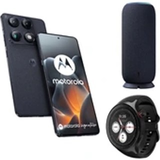 Pack Smartphone Motorola Signature 6,8" 5G Double SIM 512 Go Bleu Carbon + Motorola Sound Flow