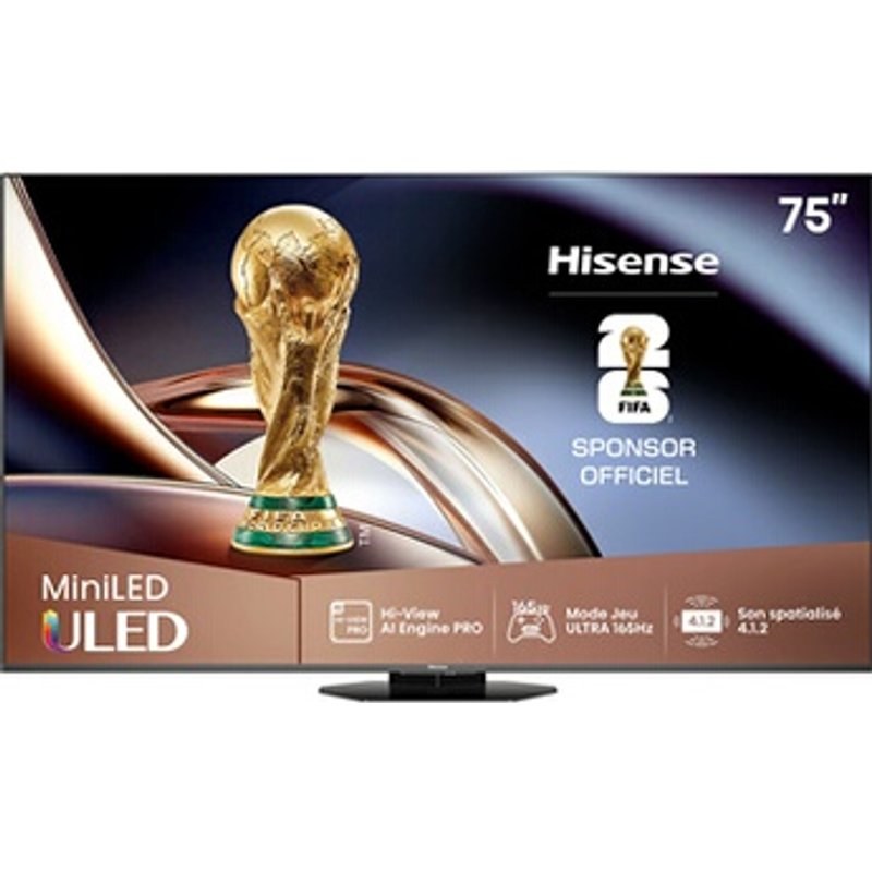 TV Hisense Mini LED 75U8Q 189 cm 2025