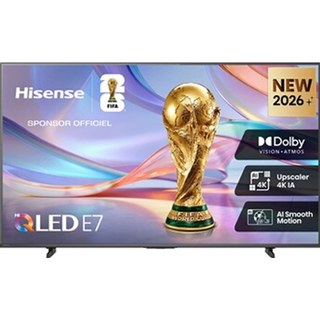 TV Hisense QLED 50E7S 126 cm 2026