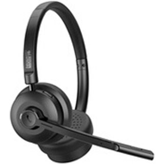 Urban Factory Micro-casque supra auriculaire sans fil Bluetooth Movee avec réduction de bruit Noir