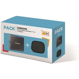 Samsung Pack SSD externe T7 1 To Gris + housse