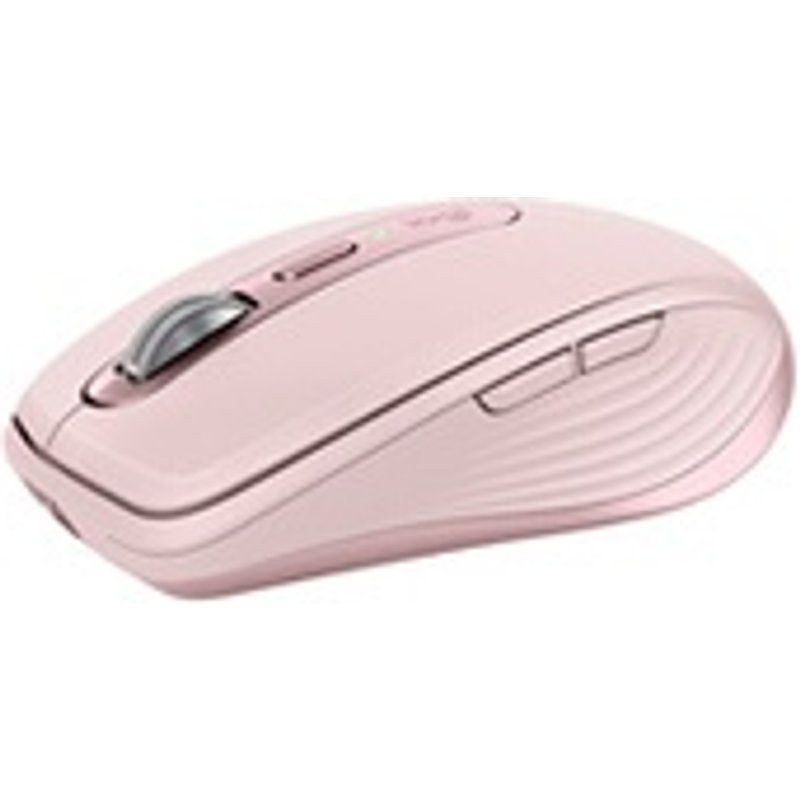 Logitech MX Anywhere 3S Souris Sans Fil Silencieuse, Compacte, Defilement Rapide, Suivi toute Surface en 8K DPI - Rose