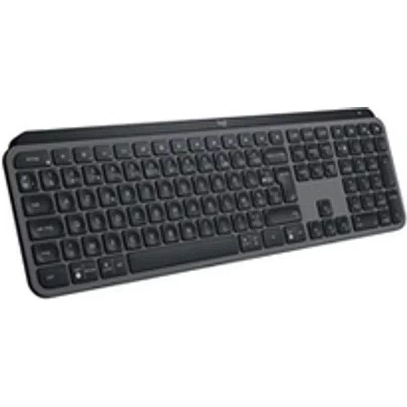 Logitech MX Keys S - Clavier rétroéclairé sans fil Bluetooth LE AZERTY Français - Graphite