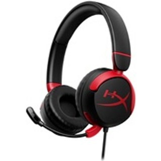 Casque PC gaming filaire HyperX Cloud Mini pour enfant Noir et Rouge
