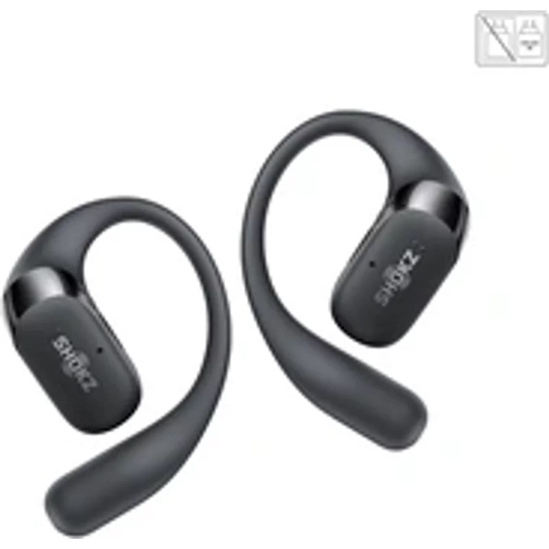 Ecouteurs sans fil Shokz OpenFit 2 Plus à conduction aérienne Noir