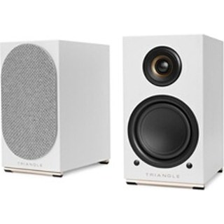 Enceintes connectées Hi-Fi Triangle AIO TWIN Blanc Givré vendues à la paire