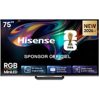 TV Hisense RGB Mini LED 4K 75UR8S 189 cm 2026