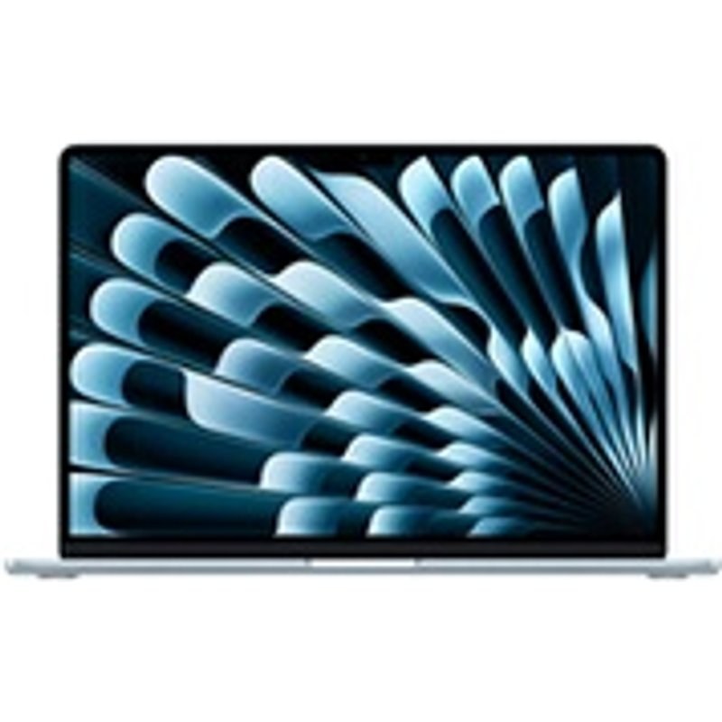Apple MacBook Air 15" 512 Go SSD 24 Go RAM Puce M5 CPU 10 cœurs GPU 10 cœurs Bleu ciel