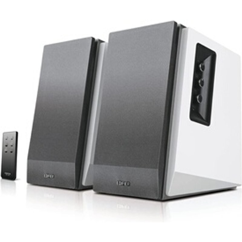 Enceintes connectées Hi-Fi Edifier R1700BT Blanc Argent vendues par paire