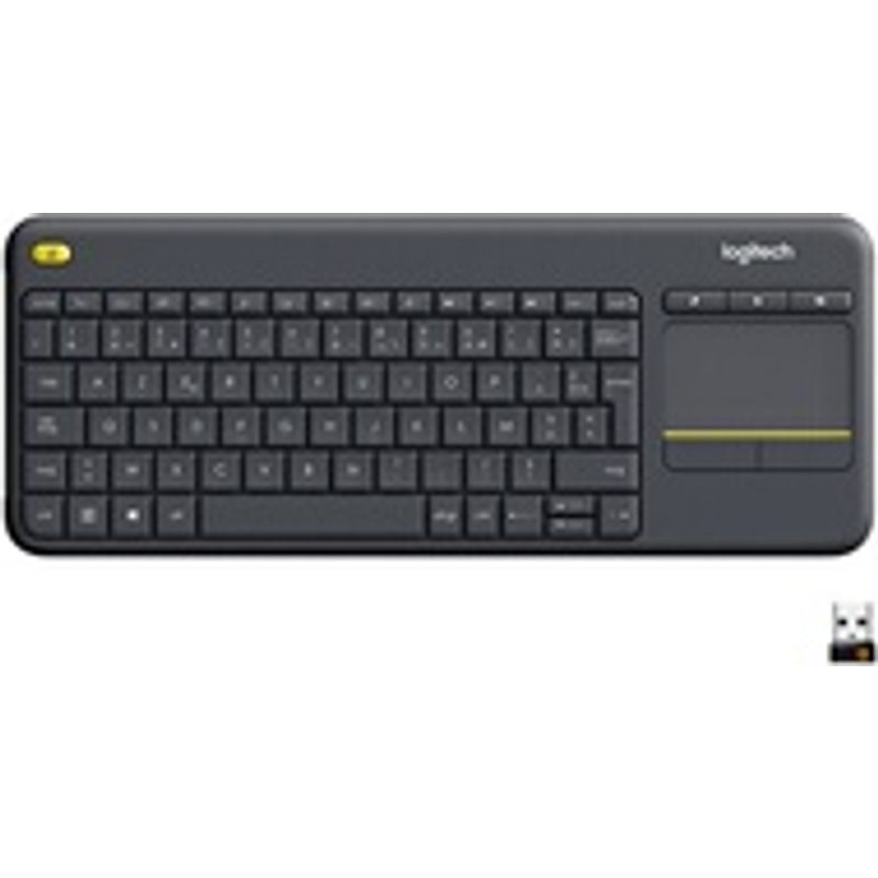Logitech Wireless Touch Keyboard K400 Plus (Noir)