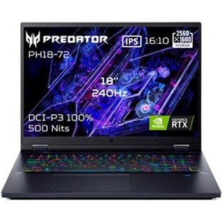 PC portable gaming Acer Predator Helios Neo 18 AI PHN18-72-99MT 18" LCD 240 Hz Intel® Core™