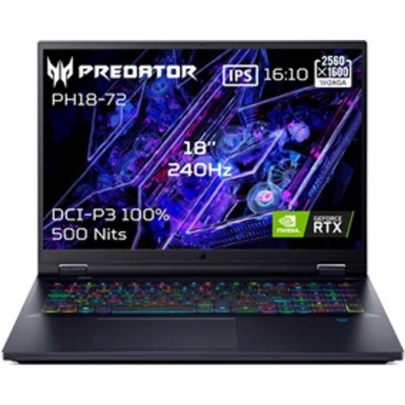 PC portable gaming Acer Predator Helios Neo 18 AI PHN18-72-99MT 18" LCD 240 Hz Intel® Core™