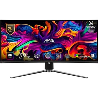 Écran PC Gaming MSI MAG 341CQP QD-OLED 34" Incurvé UWQHD Noir