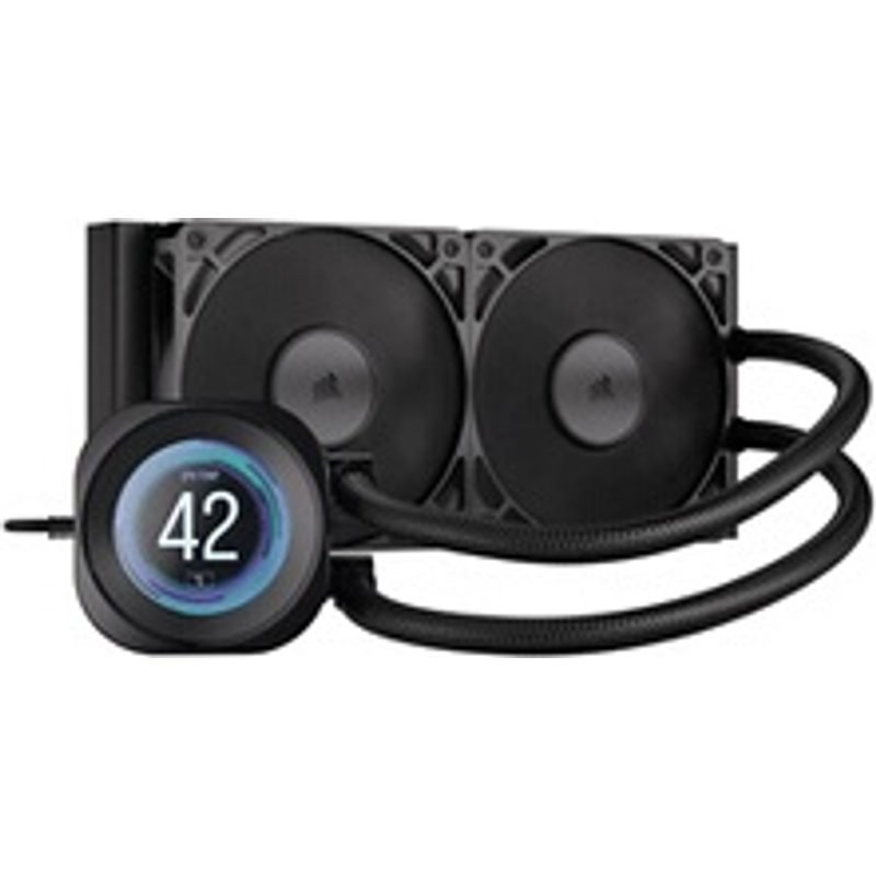 Watercooling pour processeur a Écran LCD CORSAIR NAUTILUS 240 RS Noir