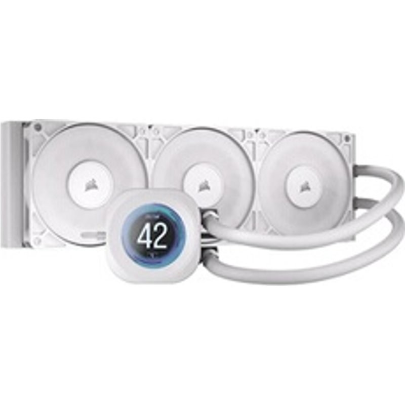 Watercooling pour processeur a Écran LCD CORSAIR NAUTILUS 360 RS Blanc