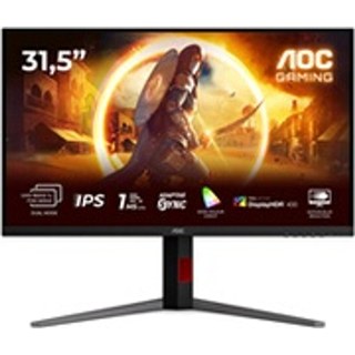 Écran PC gaming Aoc U32G4U 31,5" 160 Hz 4K UHD Noir et Rouge