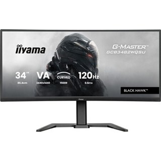 Écran PC Gaming Iiyama G-Master™ Black Hawk™ GCB3482WQSU-B1 34" incurvé 120 Hz UWQHD