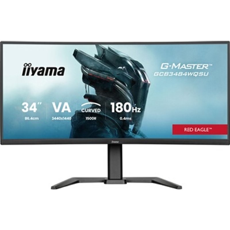 Écran PC Gaming Iiyama G-Master™ Red Eagle™ GCB3484WQSU-B1 34" incurvé 180 Hz UWQHD