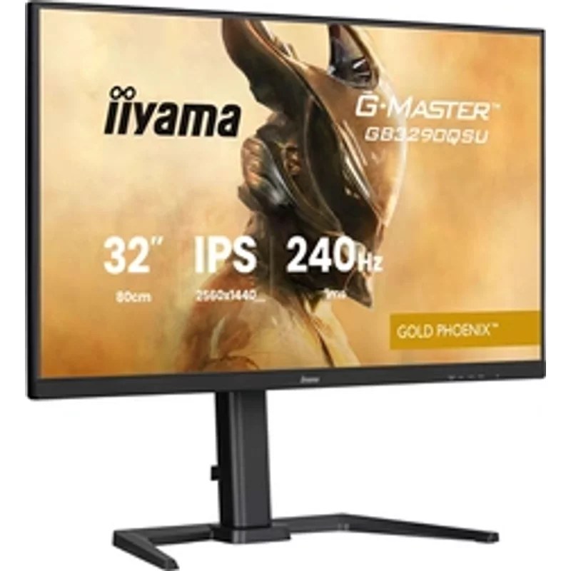 Écran PC Gaming Iiyama G-Master™ Gold Phoenix™ GB3290QSU-B1 31,5" 240 Hz QHD Noir mat