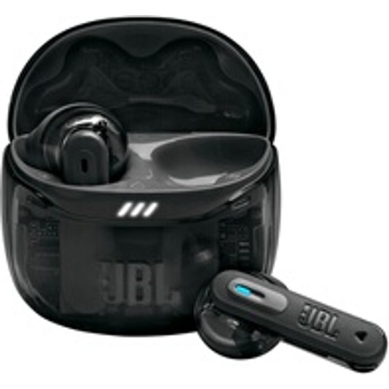 Ecouteurs sans fil JBL Tune Flex 2 Ghost Edition Bluetooth avec réduction active du bruit Noir