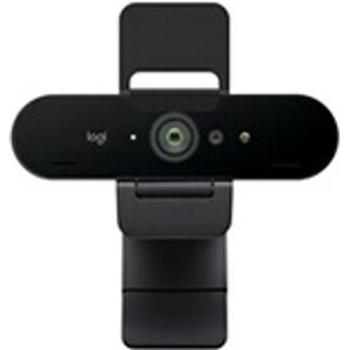 Logitech Brio 4K avec micro anti-parasite, correction automatique de l'éclairage HD