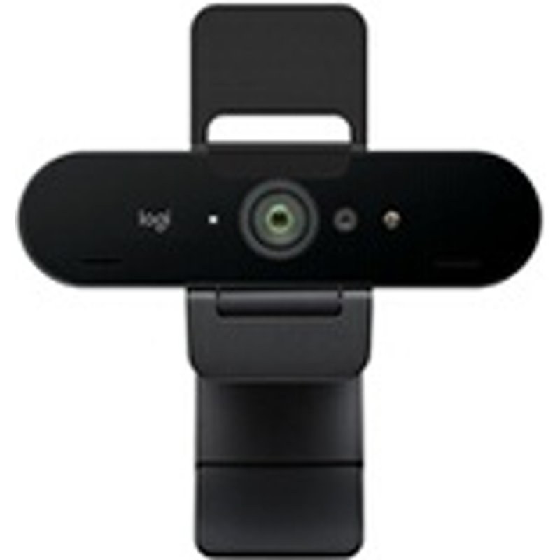 Logitech Brio 4K avec micro anti-parasite, correction automatique de l'éclairage HD
