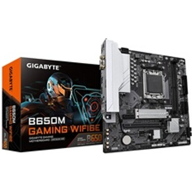 Carte mère Gigabyte B650M GAMING WIFI6E Micro ATX Socket AM5 Chipset AMD B650