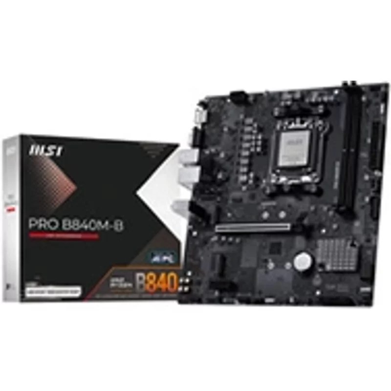 Carte mère MSI PRO B840M-B Micro ATX AMD Socket AM5 Chipset AMD B840