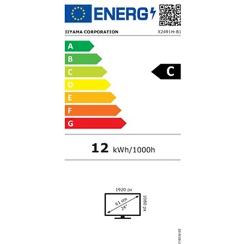 iiyama 23.8" LED - ProLite X2491H-B1
