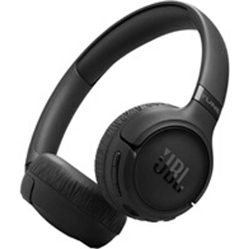 Casque supra-auriculaire sans fil JBL Tune 680NC Bluetooth avec réduction active du bruit Noir