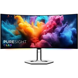 Écran PC Gaming Lenovo Legion Pro 34WD-10 34" Incurvé OLED 240 Hz UWQHD Noir corbeau