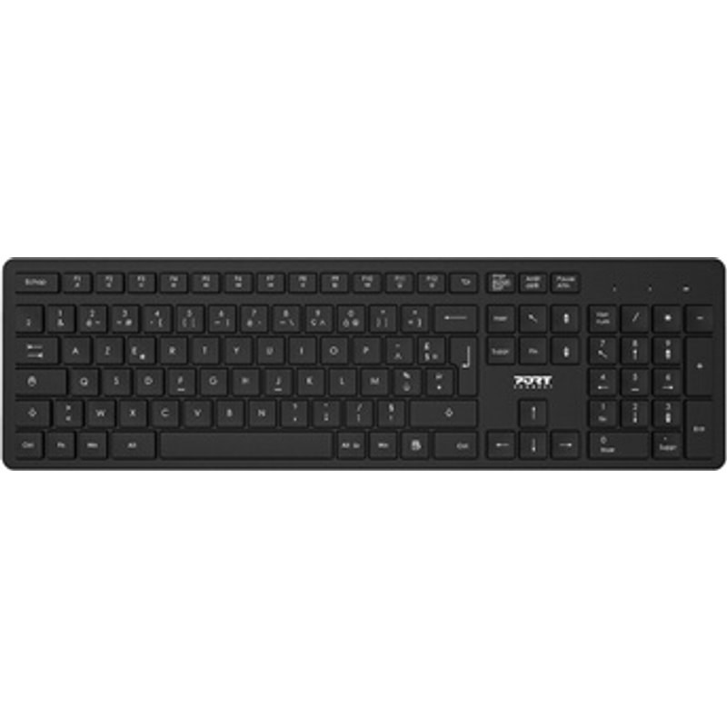 PORT DESIGNS Pack de bureau sans fil: souris et clavier
